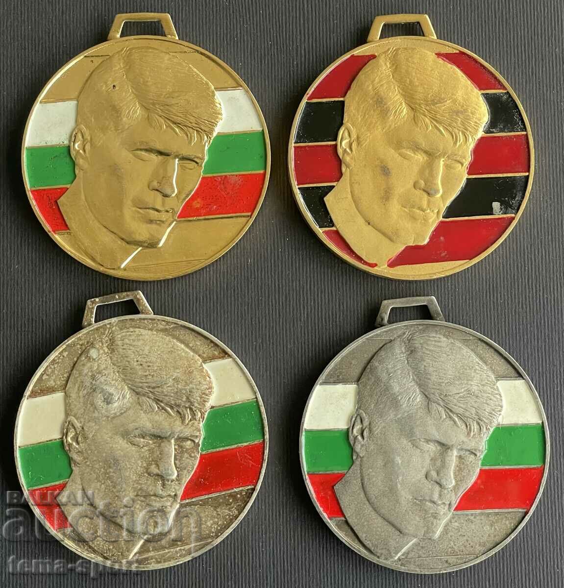 64 Βουλγαρία 4 μετάλλια τουρνουά ποδοσφαίρου Nikola Kotkov