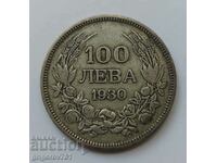 100 leva argint Bulgaria 1930 - monedă de argint #3