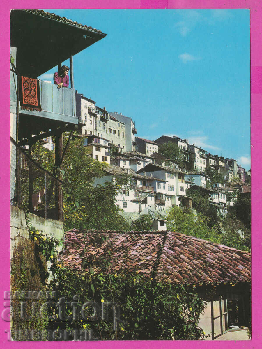 308629 / Veliko Tarnovo - Femeie pe balcon Akl-2006 Ediție foto
