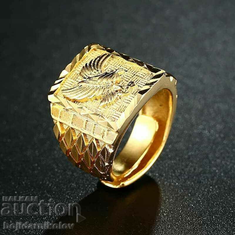 New, massive men's ring Flying Eagle with price € 13.00 | 25.43 BGN