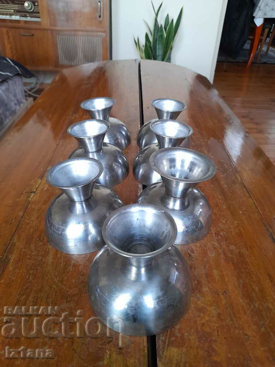 Boluri vechi de înghețată din inox - 5