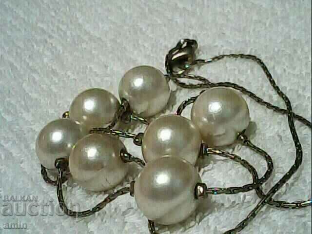 Παράδοση παλιό κολιέ από φυσικά μαργαριτάρια 10 χλστ Παράδοση παλιό κολιέ από φυσικά μαργαριτάρια 10 χλστ