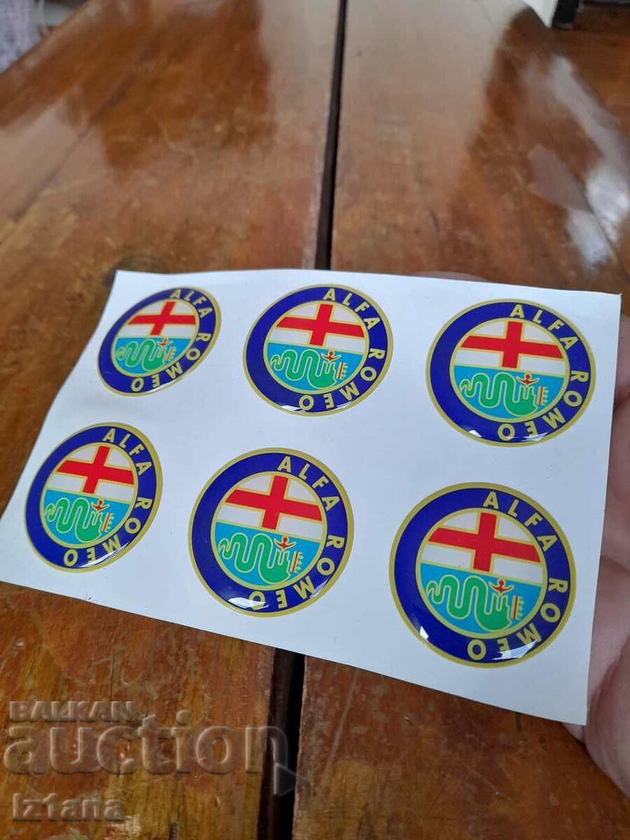 Old sticker, Alfa Romeo stickers with price 45.00 BGN | € 23.01