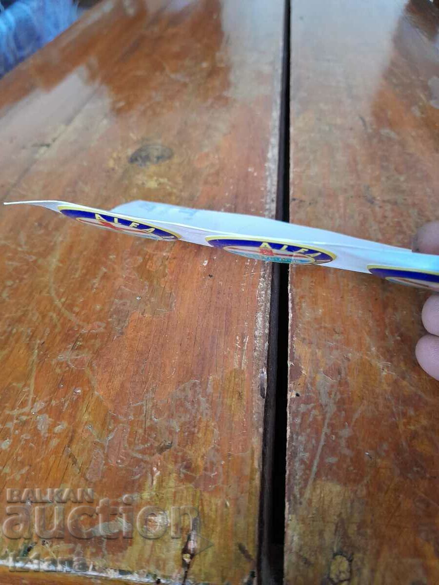 Delivery of Old sticker, Alfa Romeo stickers