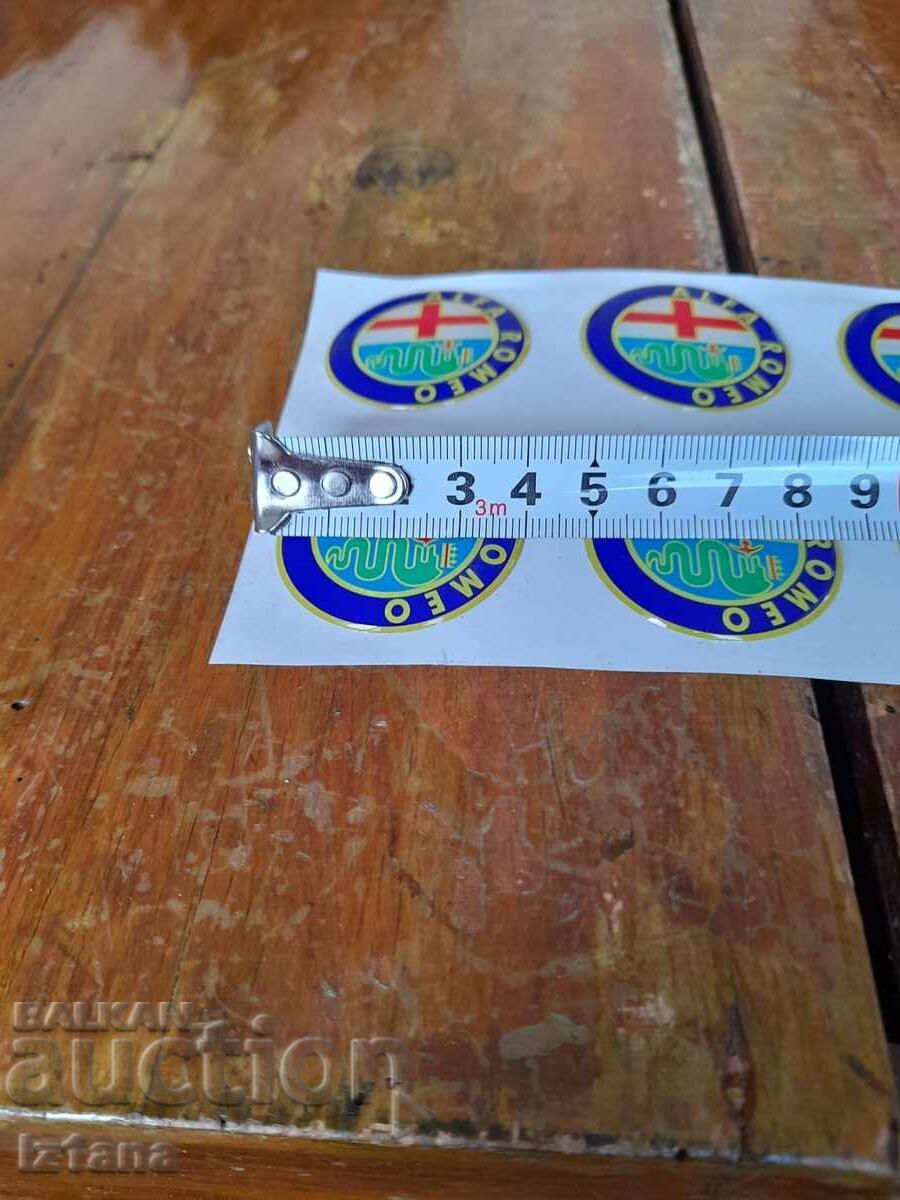 Old sticker, Alfa Romeo stickers - 6