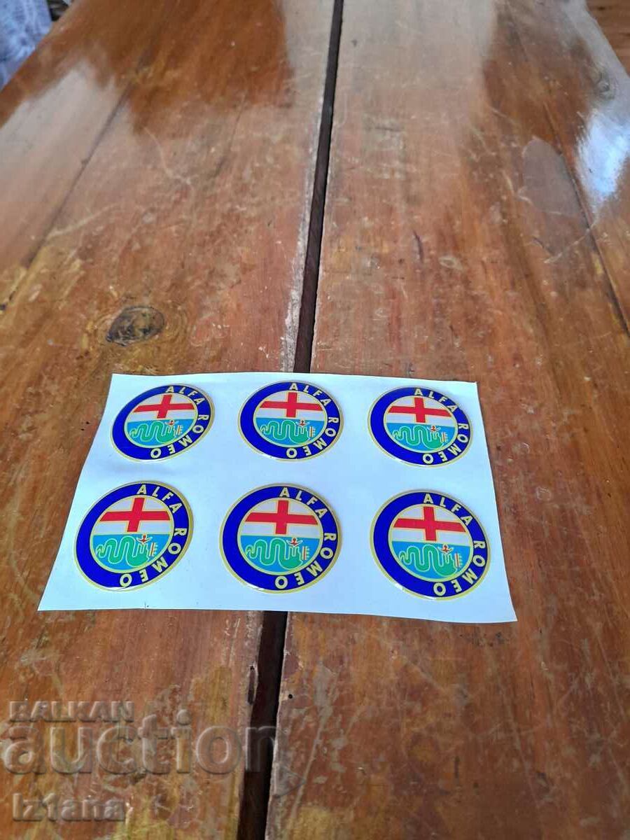 Old sticker, Alfa Romeo stickers