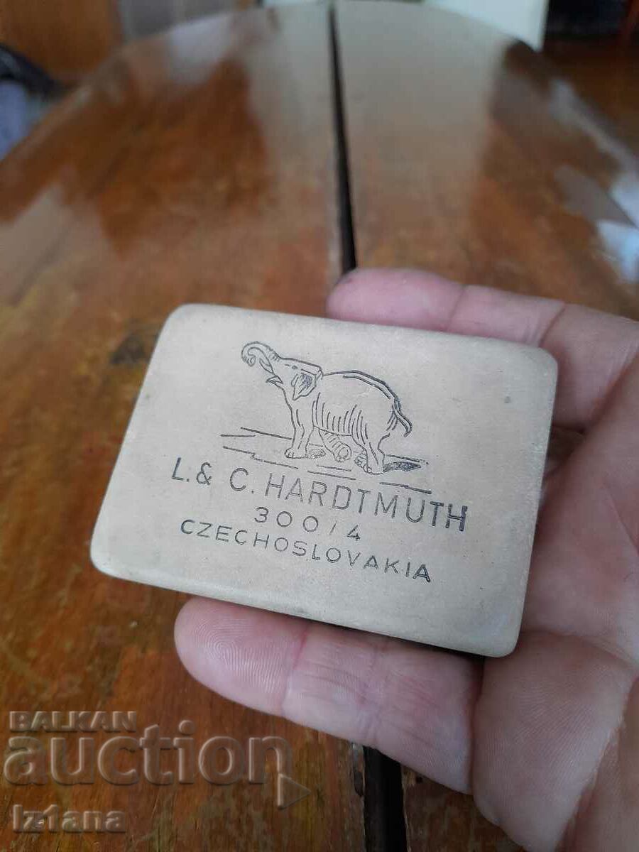 Old L.C.Hardtmuth friction rubber with price 28.00 BGN | € 14.32 Old L.C.Hardtmuth friction rubber with price 28.00 BGN | € 14.32