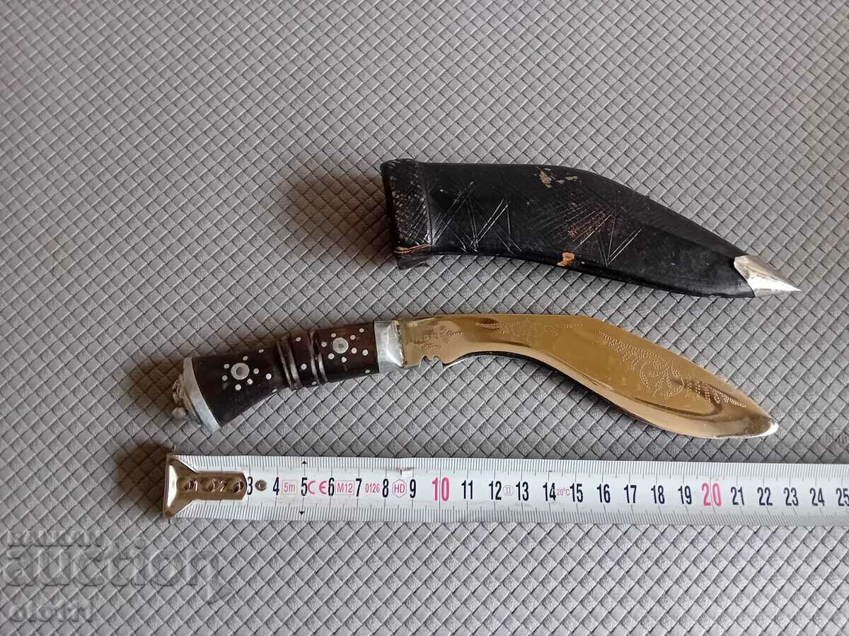 INDIAN KUKRI, CUȚIT, PUMNAL