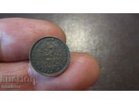 1928 1/2 cent Netherlands - 14 mm