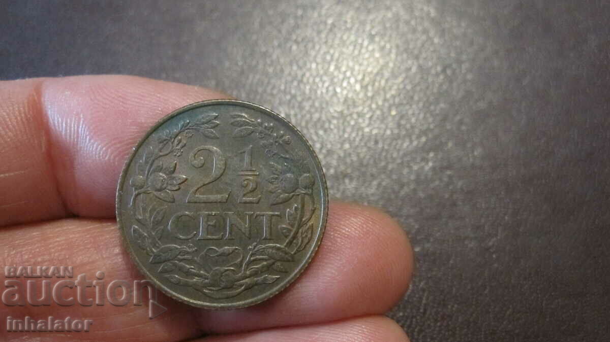 1941 2 1/2 cents Netherlands -