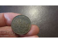 1941 2 1/2 cents Netherlands -
