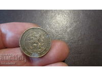 1904 год 1 цент  Холандия -