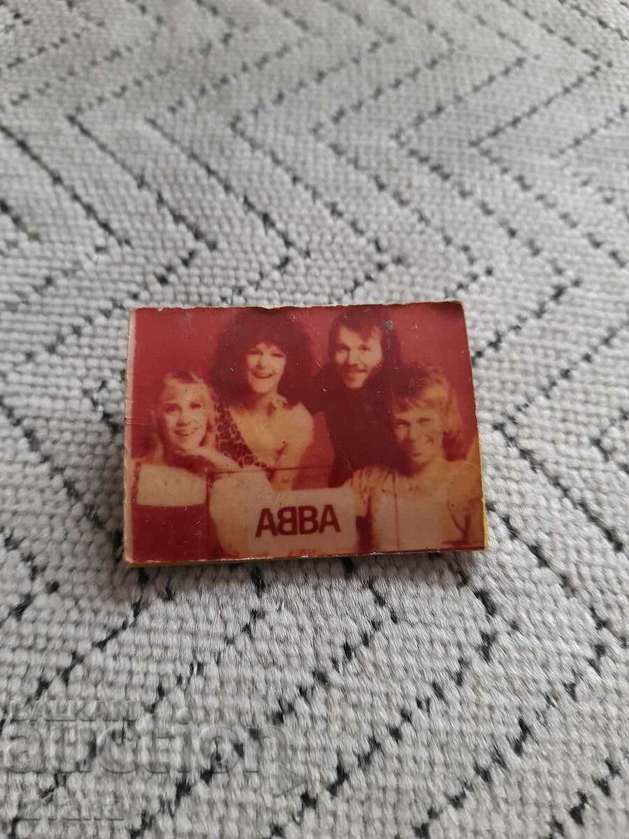 Old ABBA badge Old ABBA badge