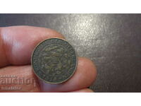 1918 1 cent Olanda -