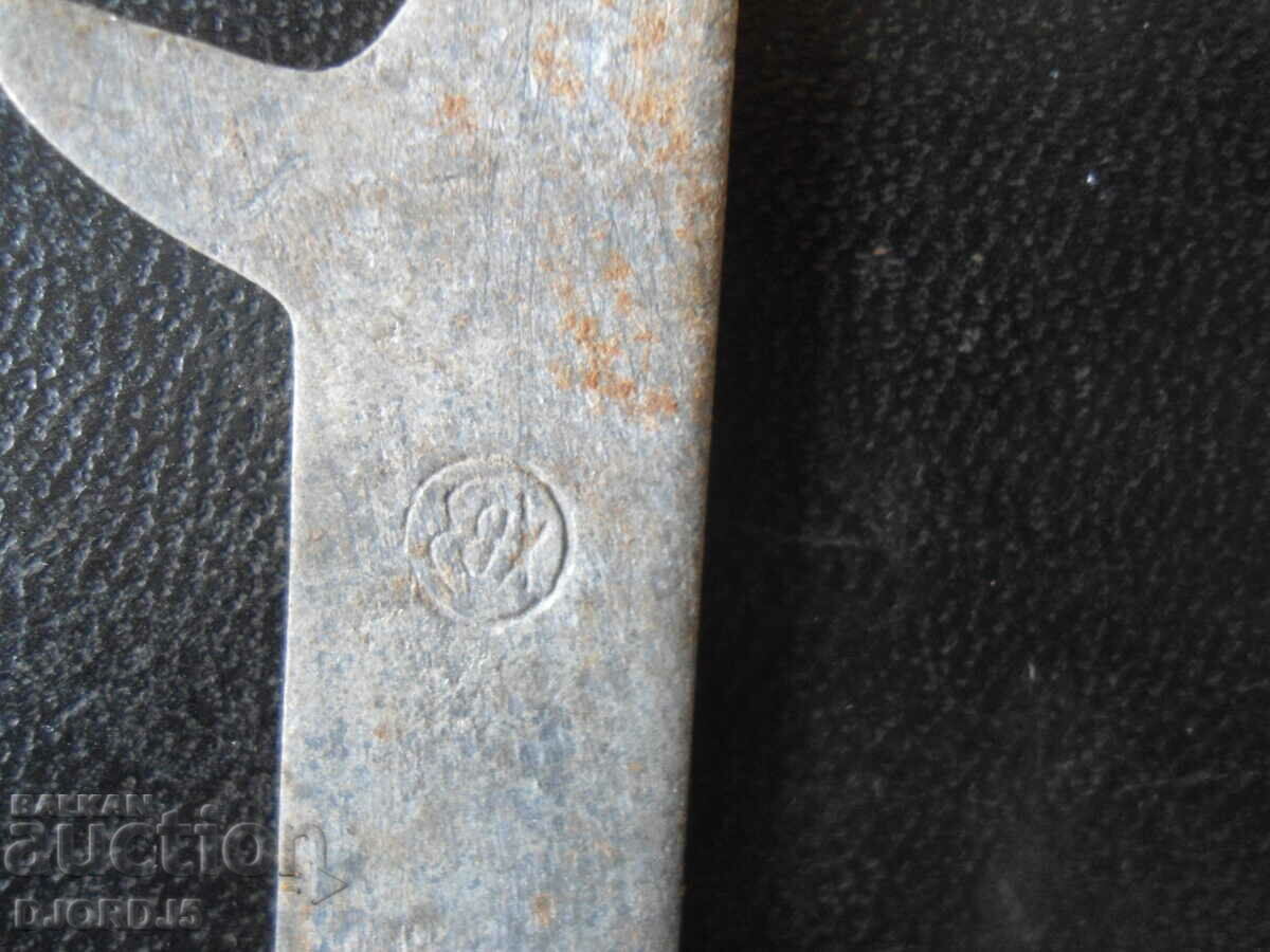 Old key, marked with price 3.00 BGN | € 1.53 Old key, marked with price 3.00 BGN | € 1.53