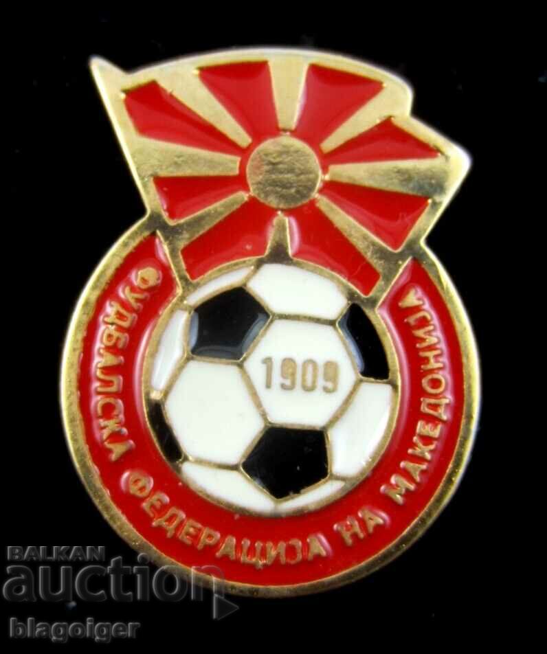 Insigna de fotbal - Federația de Fotbal din Macedonia