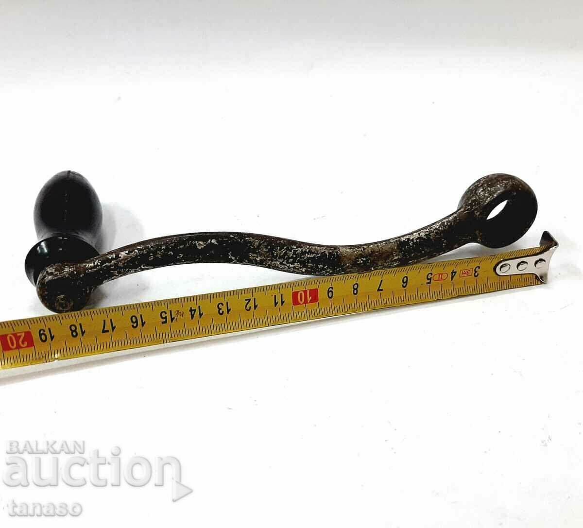 Old meat grinder crank(10.3) - 5
