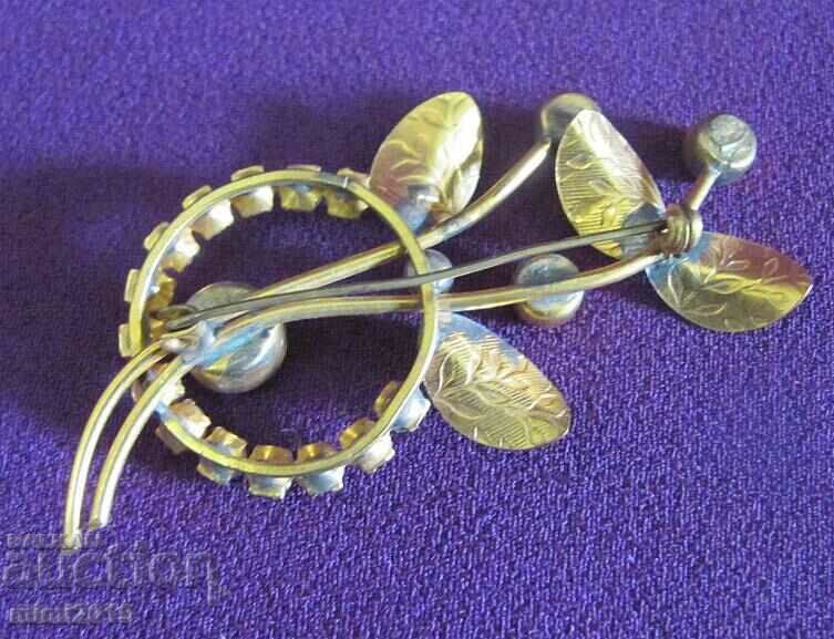 Παράδοση Γυναικεία καρφίτσα και Botanelli της δεκαετίας του '30 Art Deco Παράδοση Γυναικεία καρφίτσα και Botanelli της δεκαετίας του '30 Art Deco