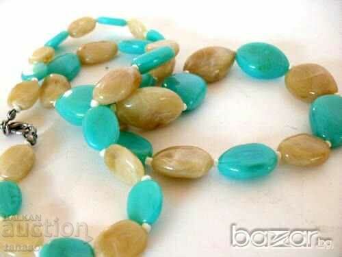 Auction  Agate imitation necklace