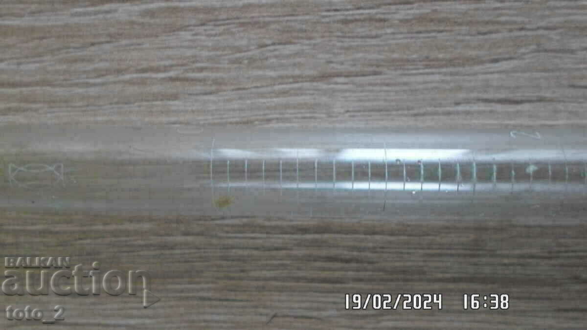 Graduated glass transfer pipette