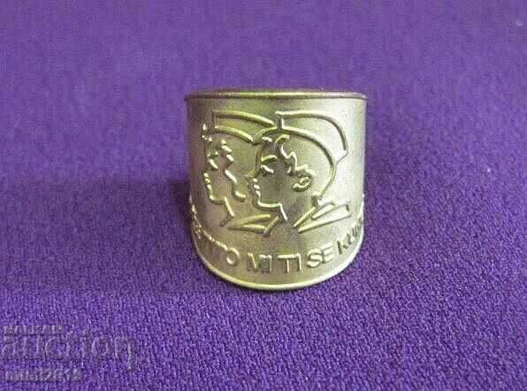 60's Metal Children's Pioneer Ties Ring-TITO - 6