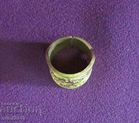 60's Metal Children's Pioneer Ties Ring-TITO - 5 60's Metal Children's Pioneer Ties Ring-TITO - 5