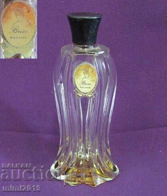 Sticla de parfum de cristal anii 50 - Biise