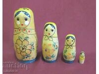 60's Wooden Matryoshka Russia