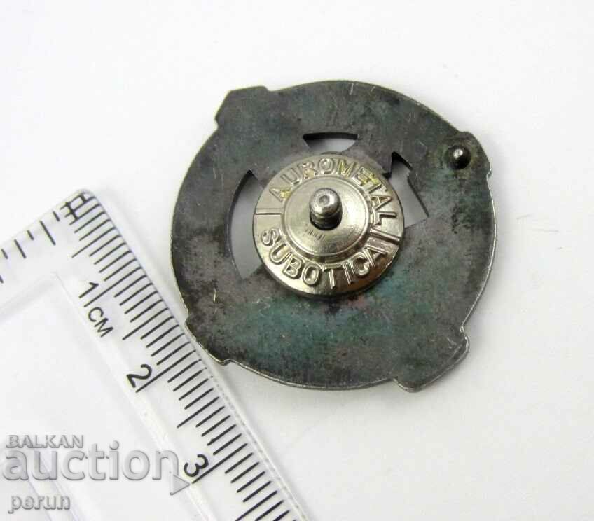 Auction MILITARY BADGE-BORDER GUARDS-BORDER GUARDS-YUGOSLAVIA-SCREW Auction MILITARY BADGE-BORDER GUARDS-BORDER GUARDS-YUGOSLAVIA-SCREW