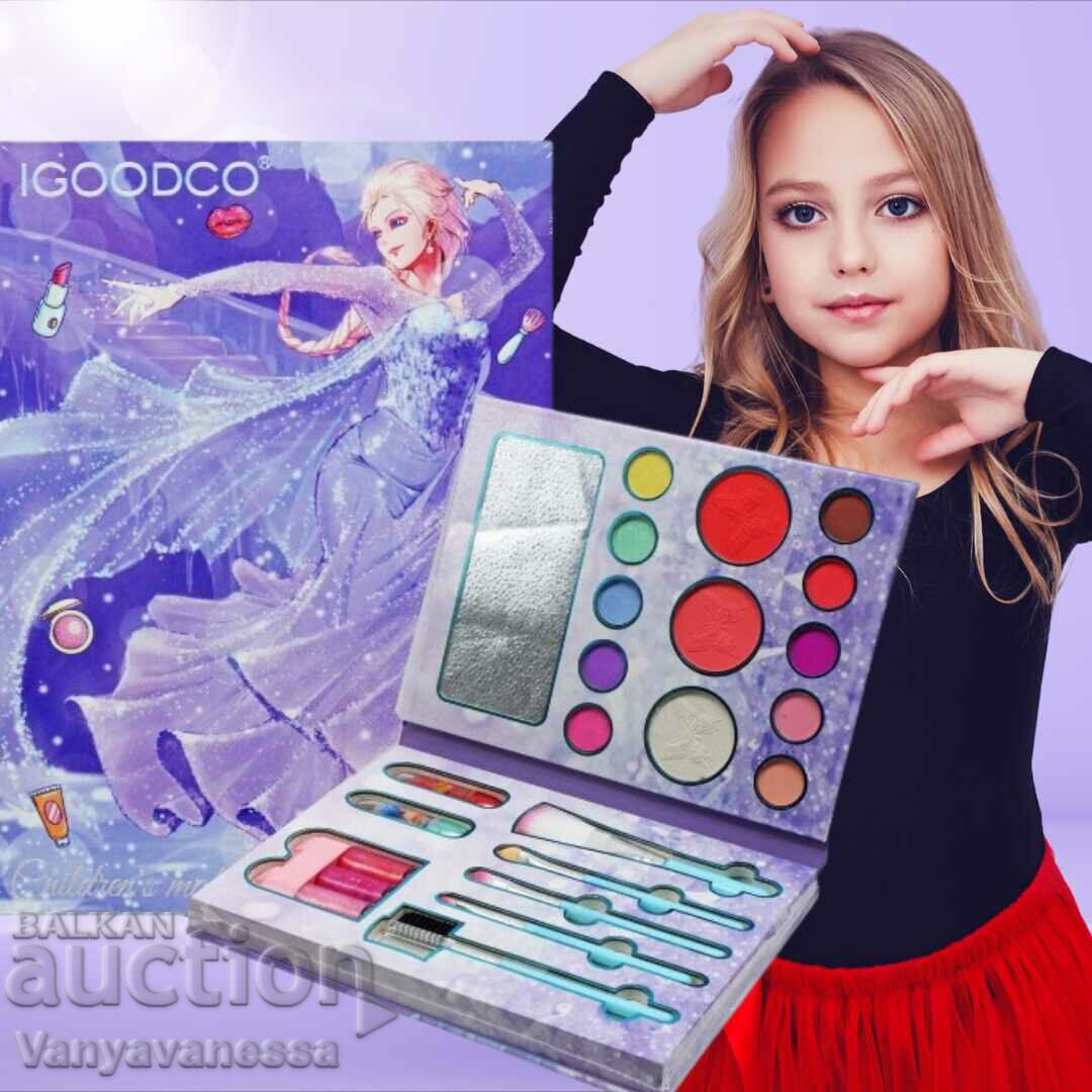 Children's make-up set with make-up brushes Frozen