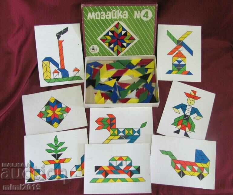 Auction  60's Jigsaw Puzzle Game Japanese Pattern