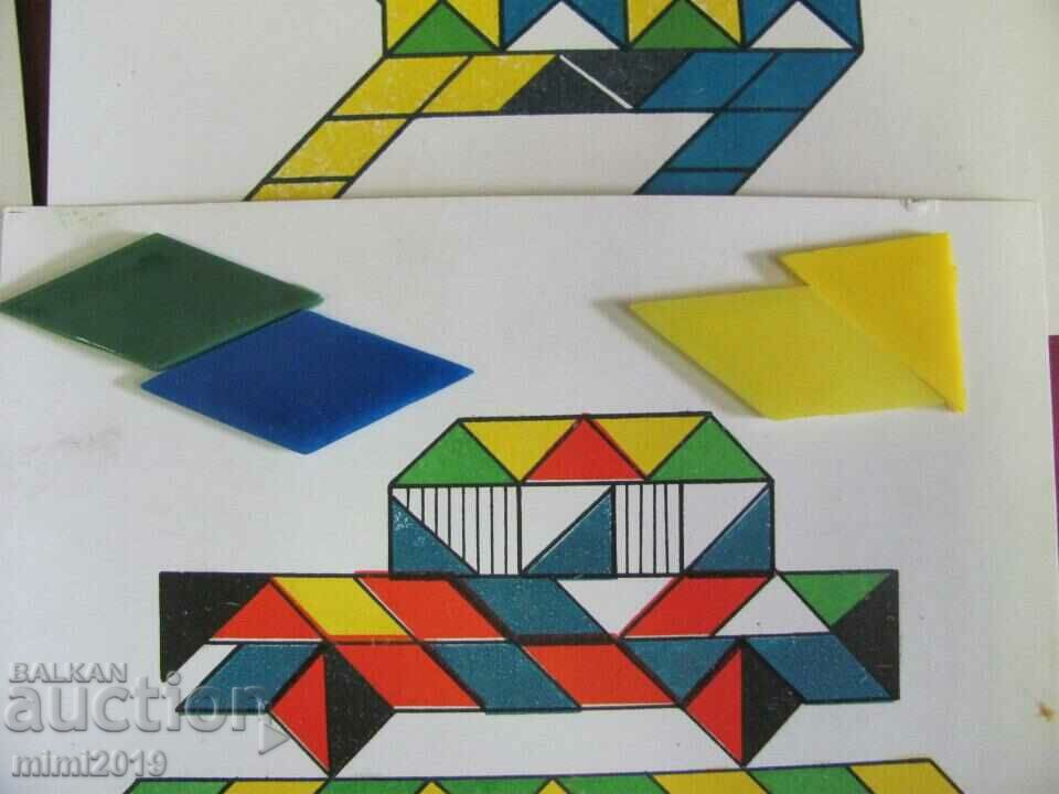 60's Jigsaw Puzzle Game Japanese Pattern - 5