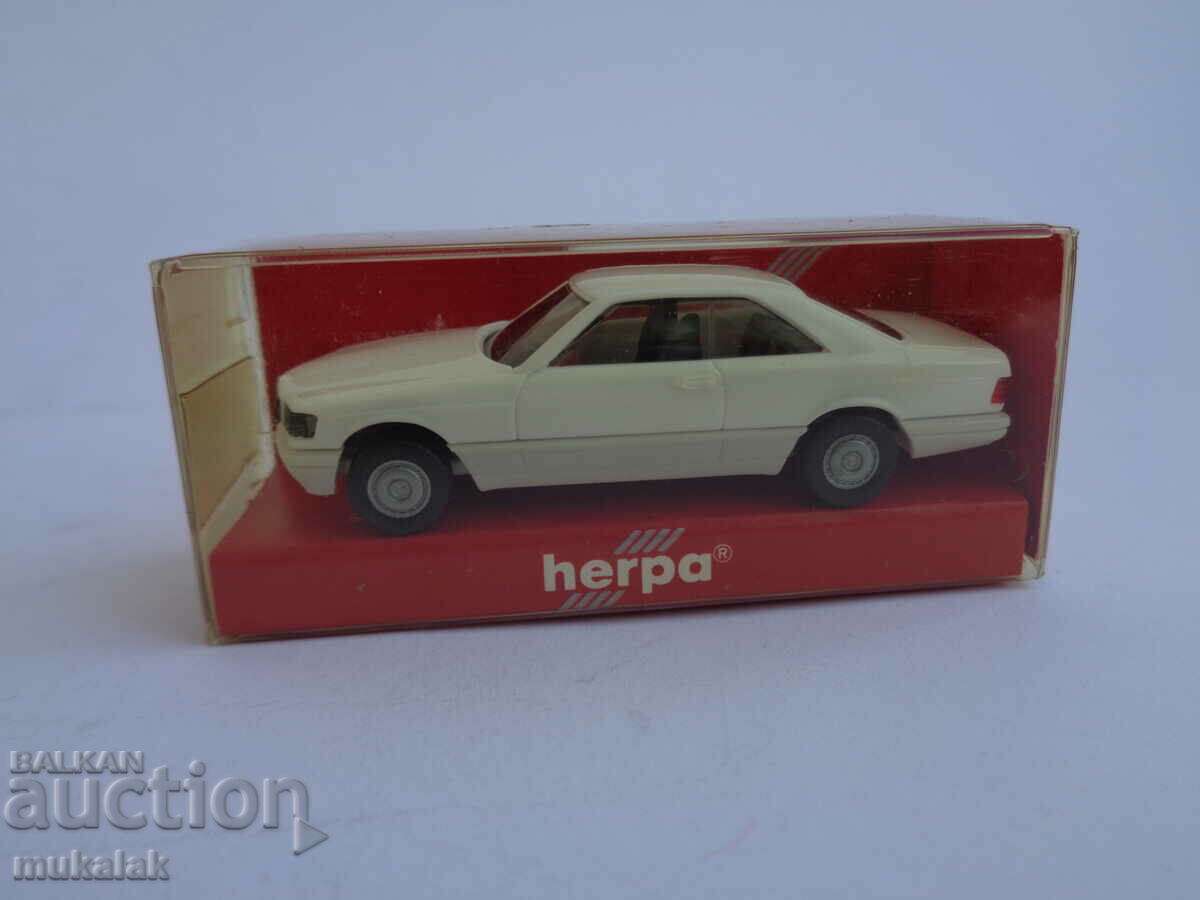 HERPA 1/87 H0 MERCEDES BENZ 560 SEC MODEL AUTO DE JUCARIE