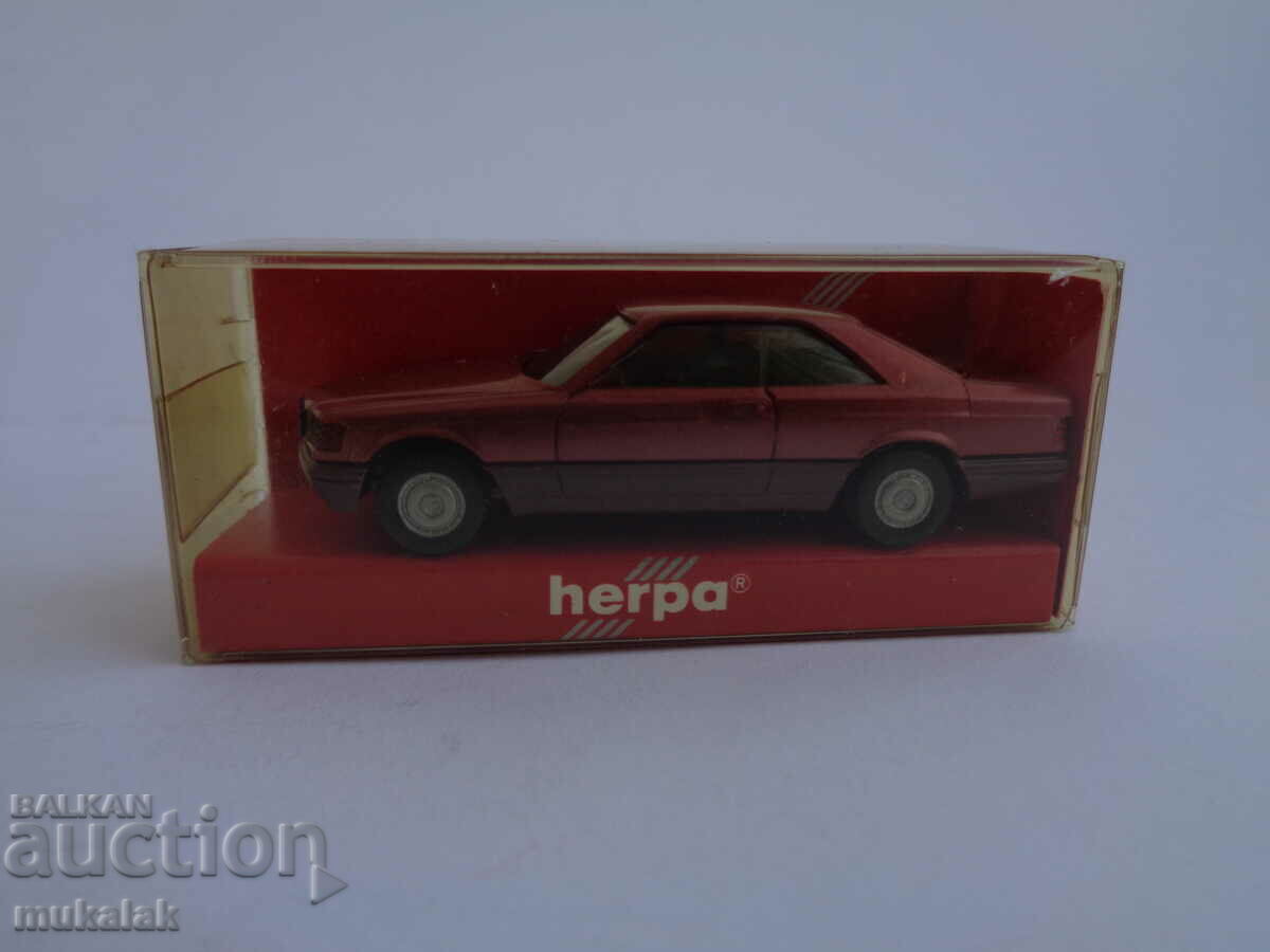 HERPA 1/87 H0 MERCEDES BENZ 560 SEC TOY CAR MODEL