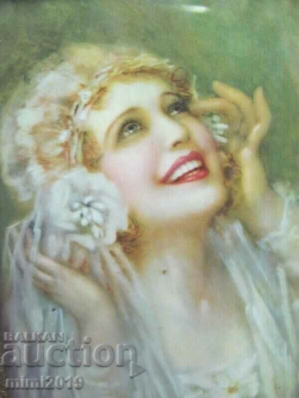 Print 30's με ξύλινο πλαίσιο και γυαλί με τιμή 21.00 BGN | € 10.74 Print 30's με ξύλινο πλαίσιο και γυαλί με τιμή 21.00 BGN | € 10.74