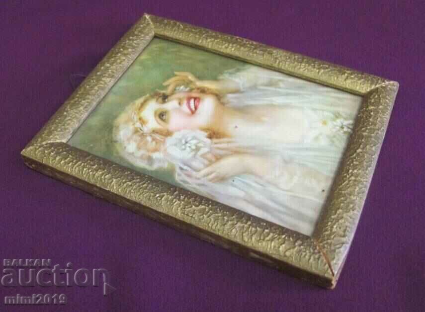 Δημοπρασία Print 30's με ξύλινο πλαίσιο και γυαλί Δημοπρασία Print 30's με ξύλινο πλαίσιο και γυαλί