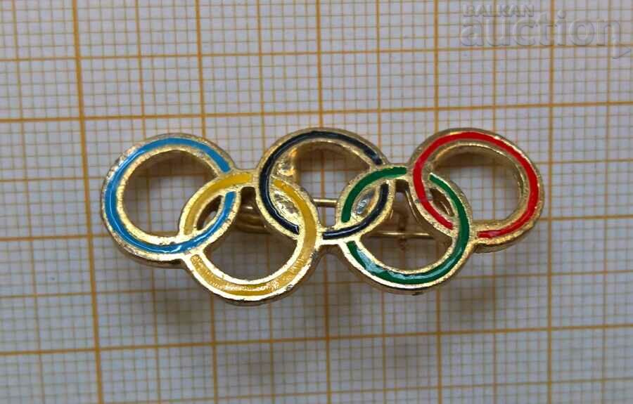 Значка олимпийска бронзова