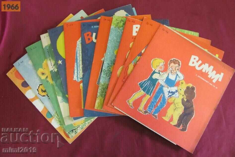 1966 Cărți pentru copii 12 buc. BUMMI RDG
