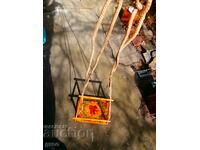 Retro Russian children's swing + ladder and rings!