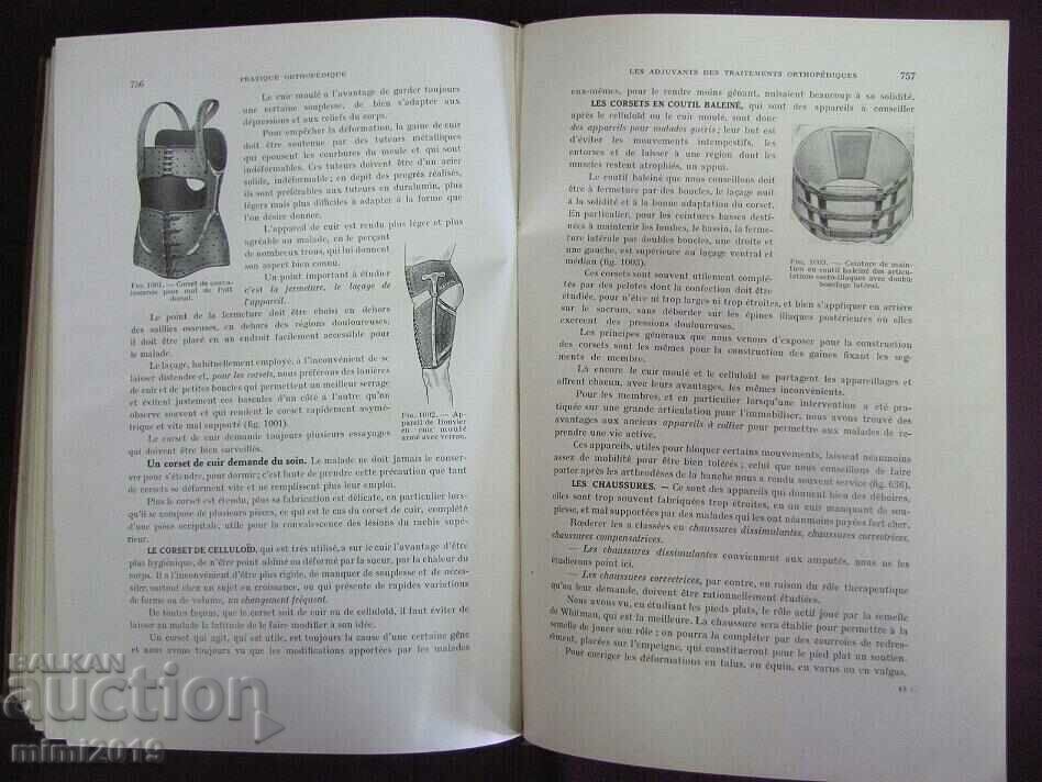 1938 Book PRATIQUE ORTHOPEDIQUE rare - 7 1938 Book PRATIQUE ORTHOPEDIQUE rare - 7
