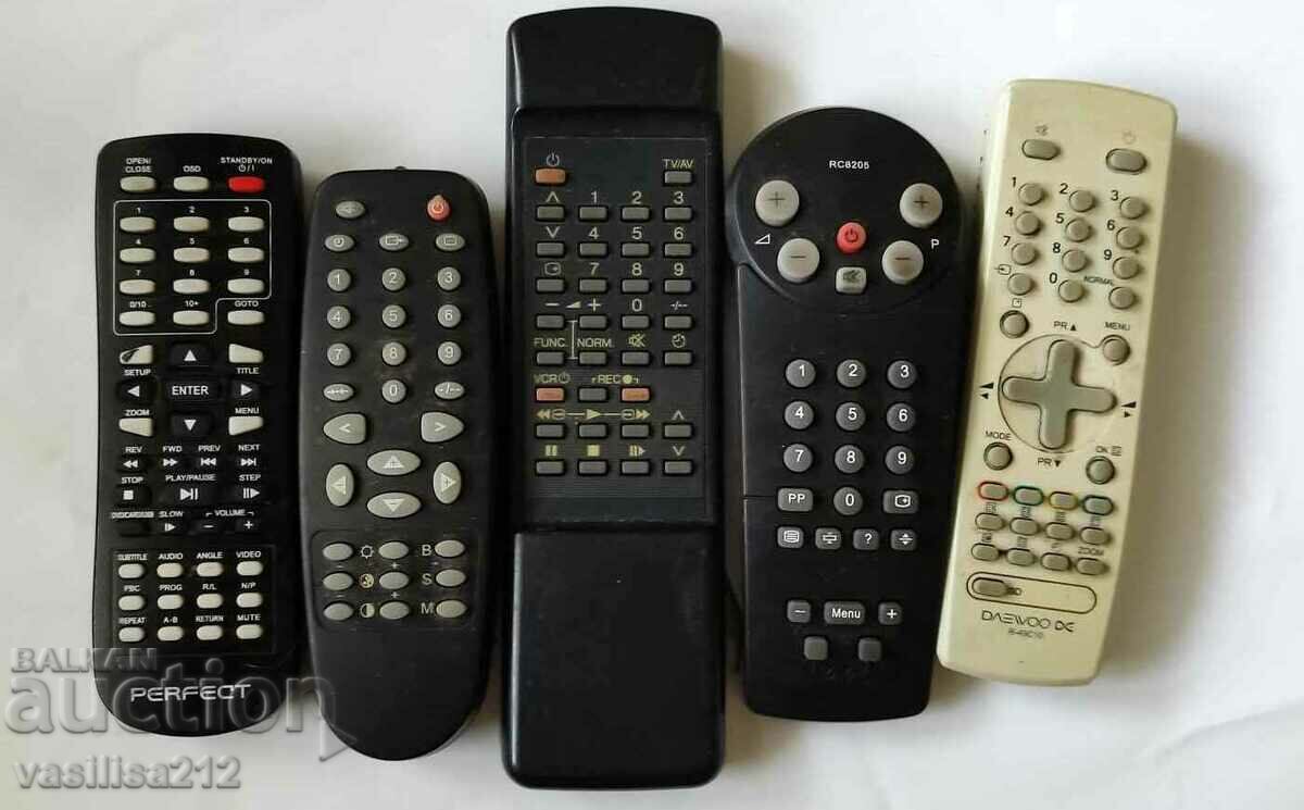 Lot of remotes