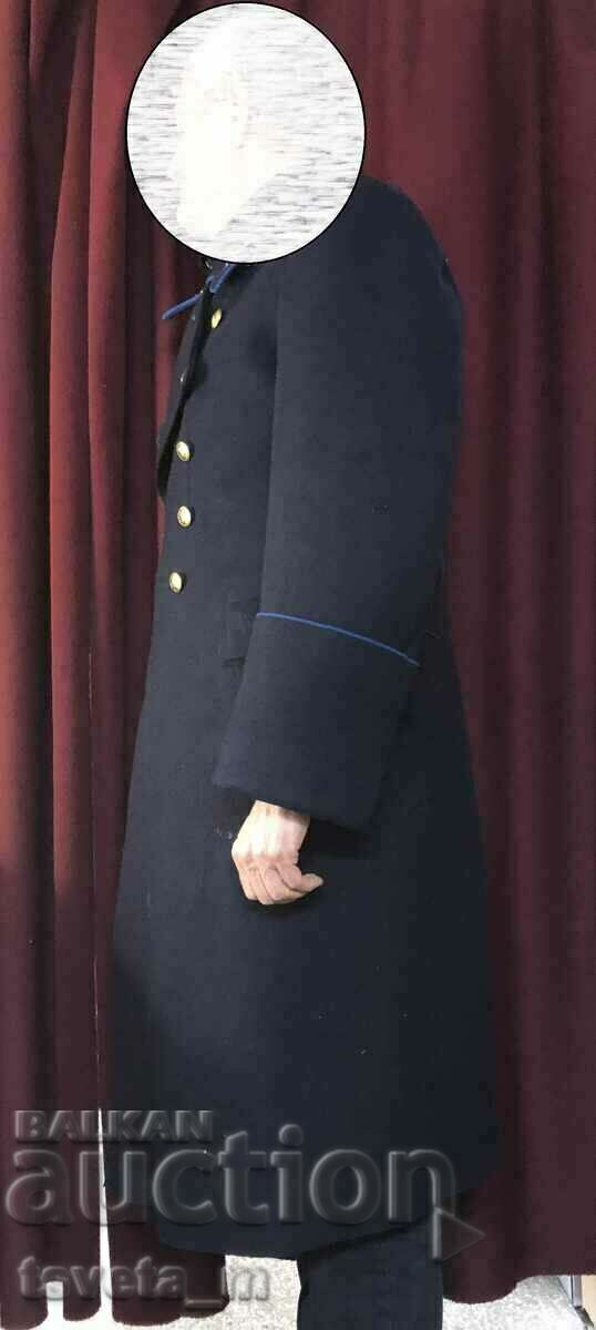 Auction BDZ woolen railway overcoat, social - unused Auction BDZ woolen railway overcoat, social - unused