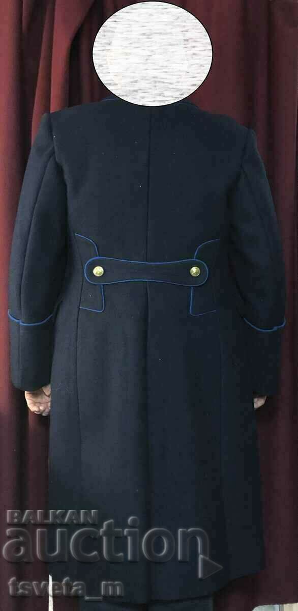 Delivery of BDZ woolen railway overcoat, social - unused Delivery of BDZ woolen railway overcoat, social - unused