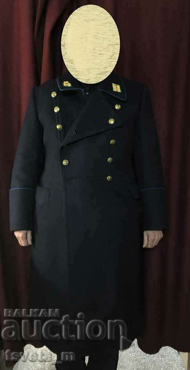 BDZ woolen railway overcoat, social - unused BDZ woolen railway overcoat, social - unused