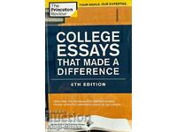 College essays that made a difference