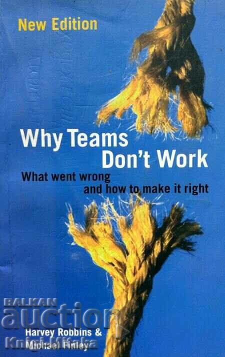 Why teams don't work - What went wrong and how to make it