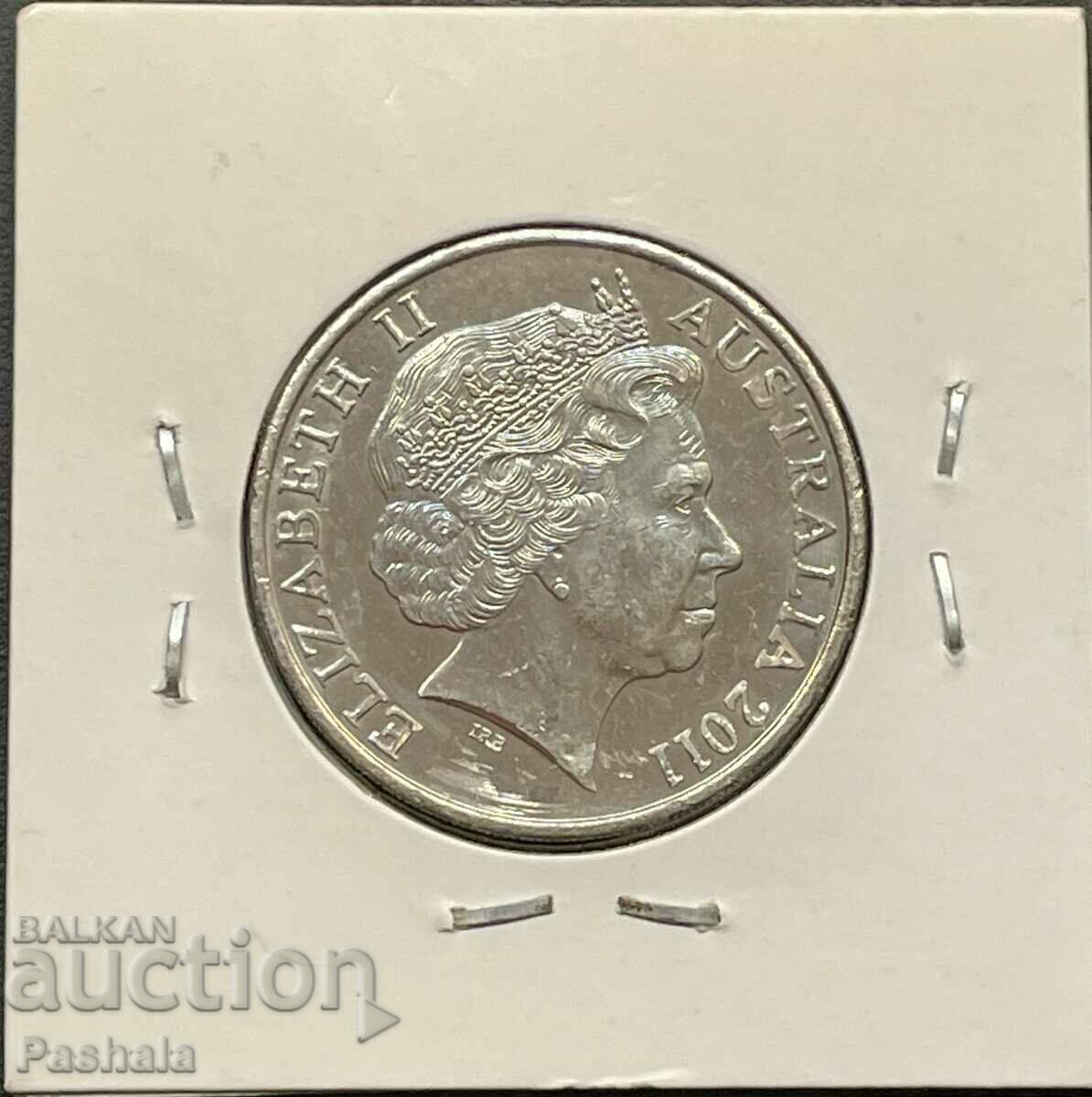 Australia 20 cents 2011 with price 5.00 BGN | € 2.56 Australia 20 cents 2011 with price 5.00 BGN | € 2.56