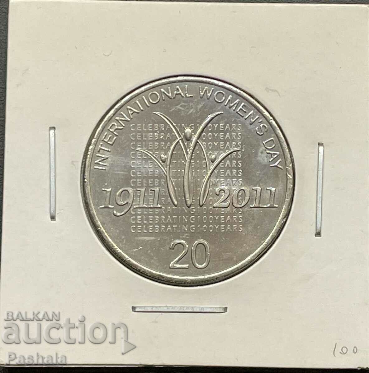 Australia 20 cents 2011