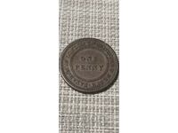 1 penny 1812 Staffordshire