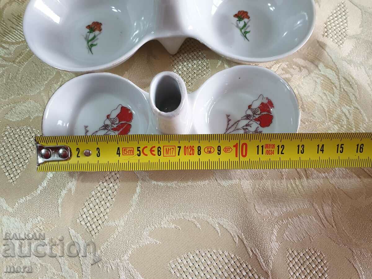 Delivery of Lot of Bulgarian porcelain salt shakers Delivery of Lot of Bulgarian porcelain salt shakers